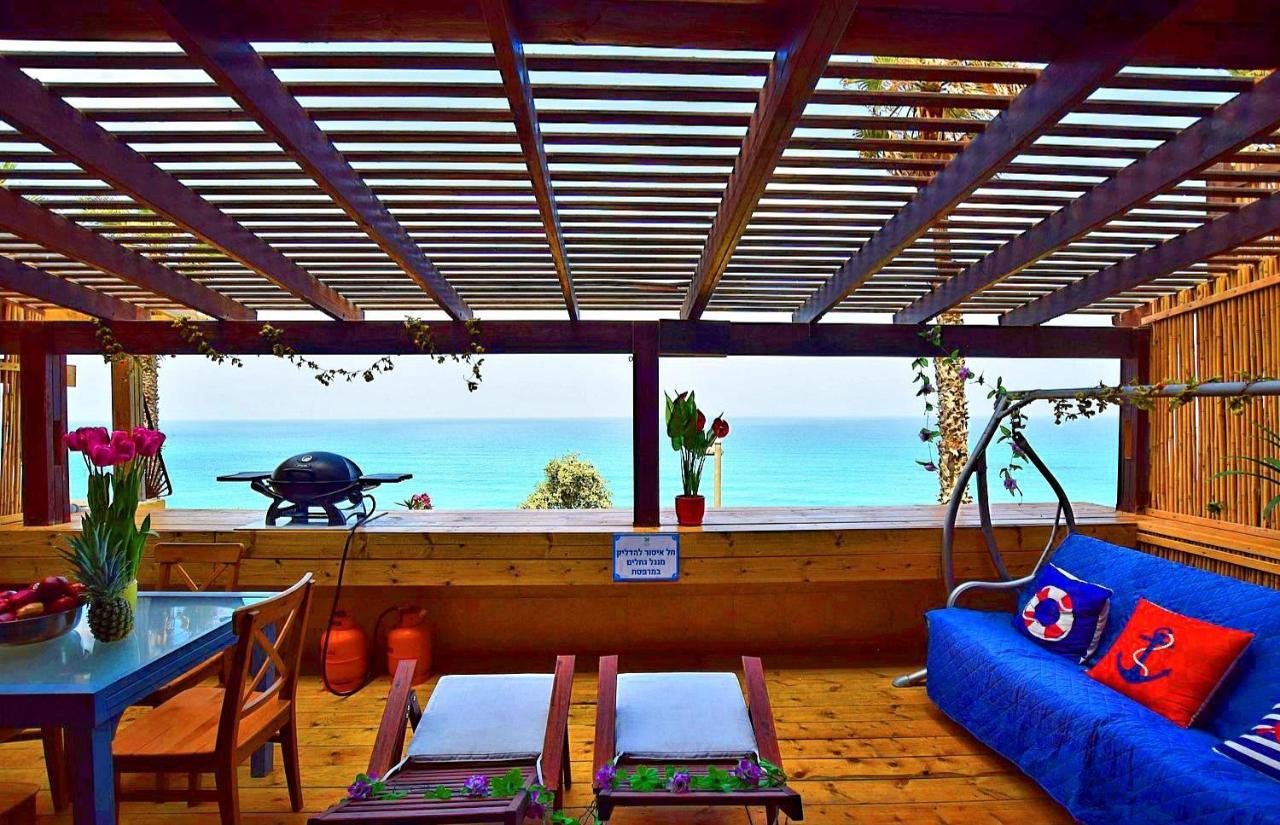Magic On The Sea-Suites With A Private Jacuzzi And A Private Sea View Netanya Exterior foto